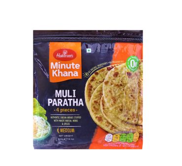 Haldirams Muli Paratha 400G (100G x 4P) Pack Of 10
